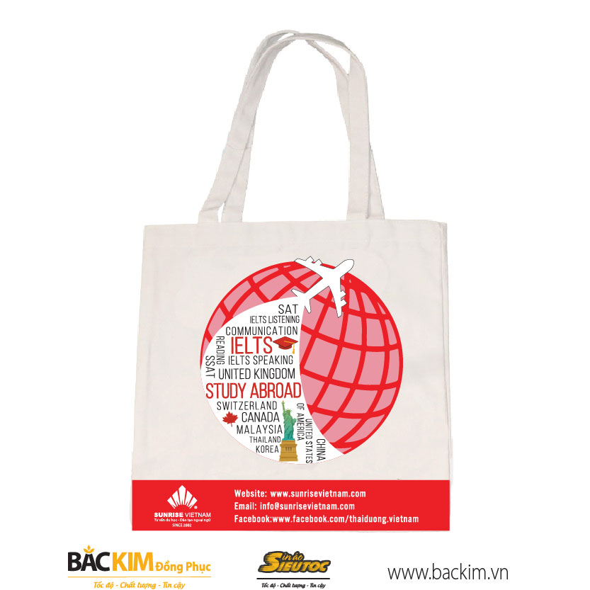 Túi vải Bố Công Ty SUNRISE VIỆT NAM